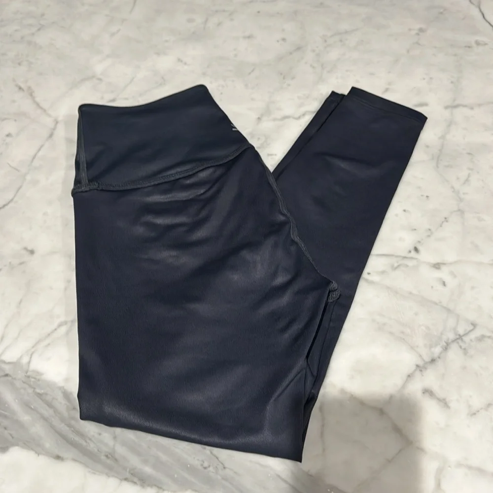 Beyond Yoga Leatherette High Waisted‎ Midi Legging - Picture 2 of 11